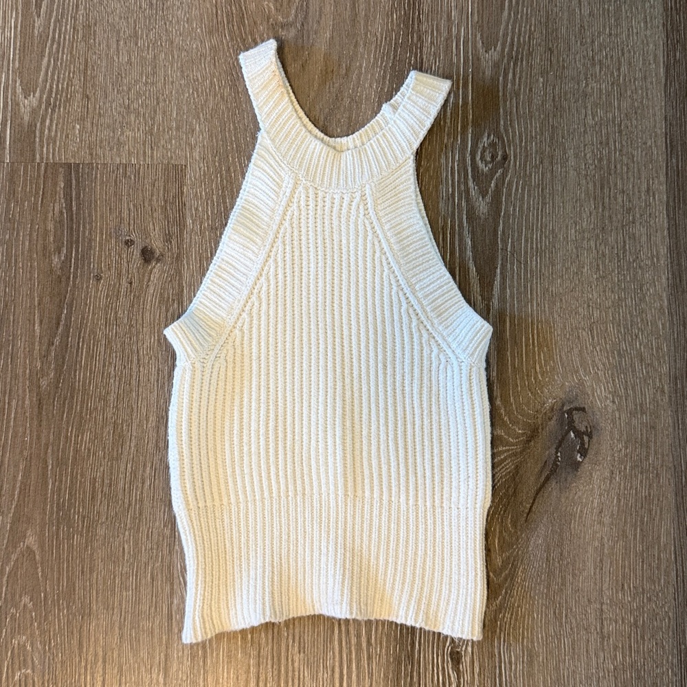 Brandy Melville knit halter sweater top